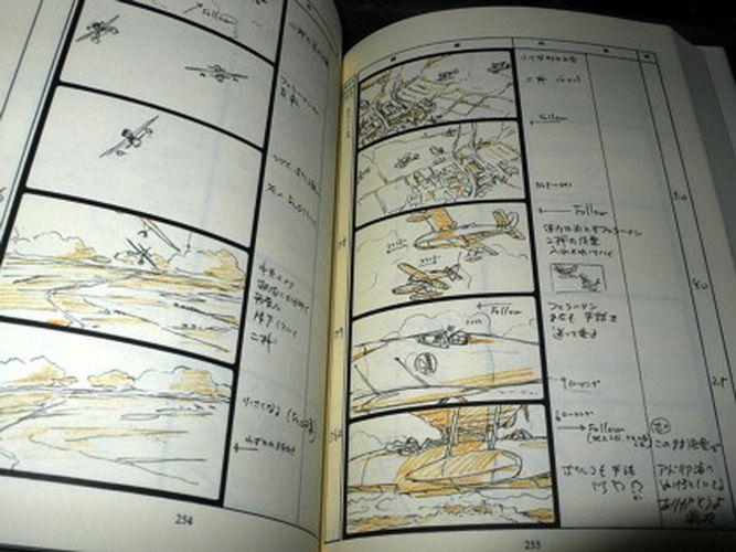 Porco Rosso - Storyboard / Conte Book