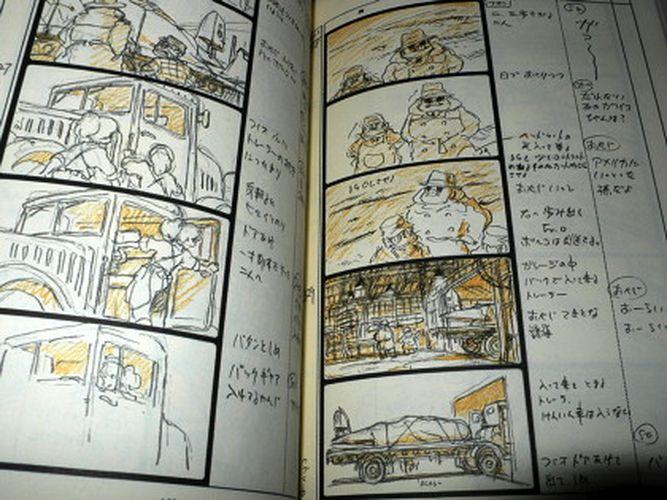 Porco Rosso - Storyboard / Conte Book