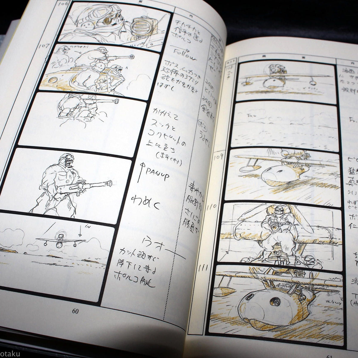 Porco Rosso - Storyboard / Conte Book