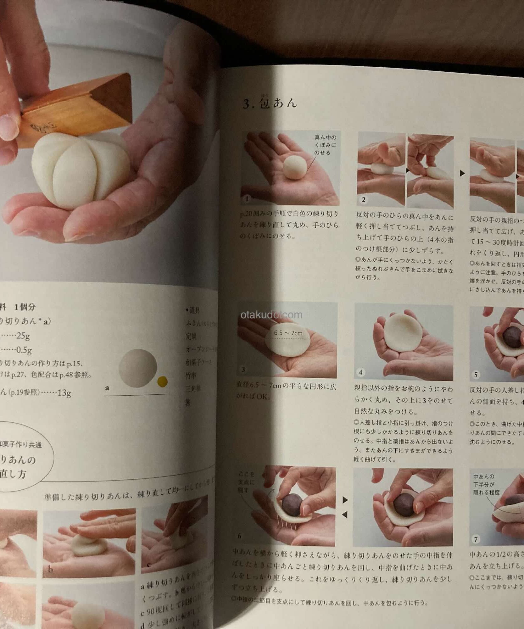 Nerikiri Text book - 12 months How to book - Wagashi