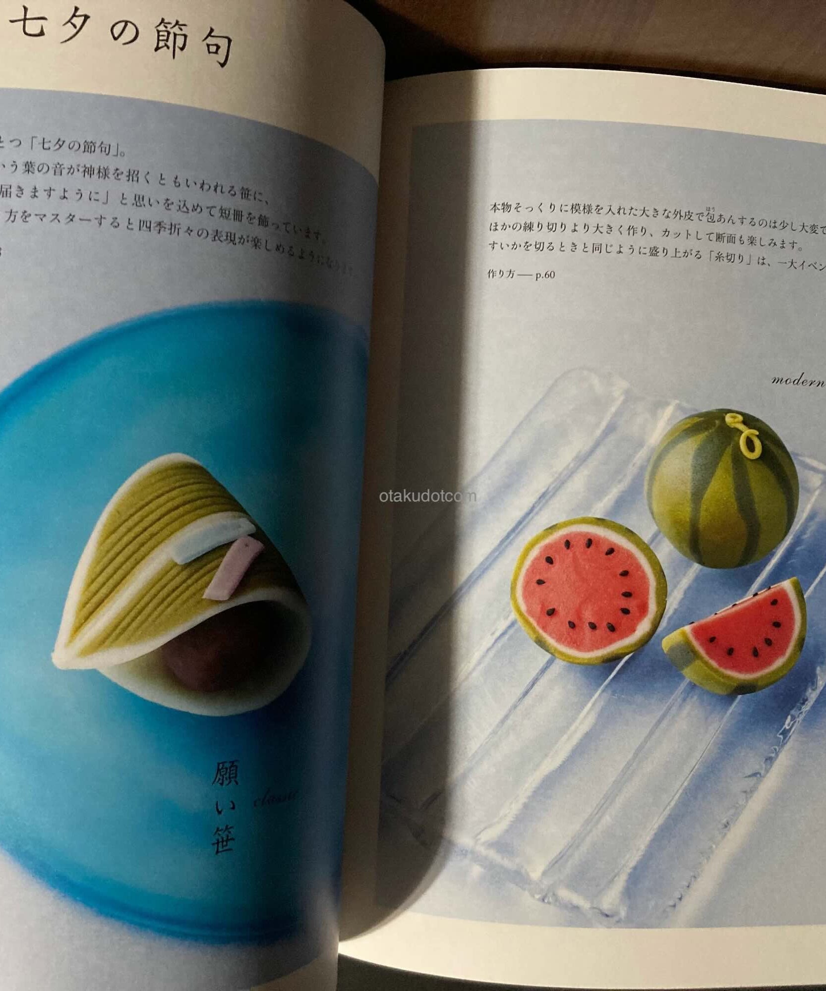 Nerikiri Text book - 12 months How to book - Wagashi