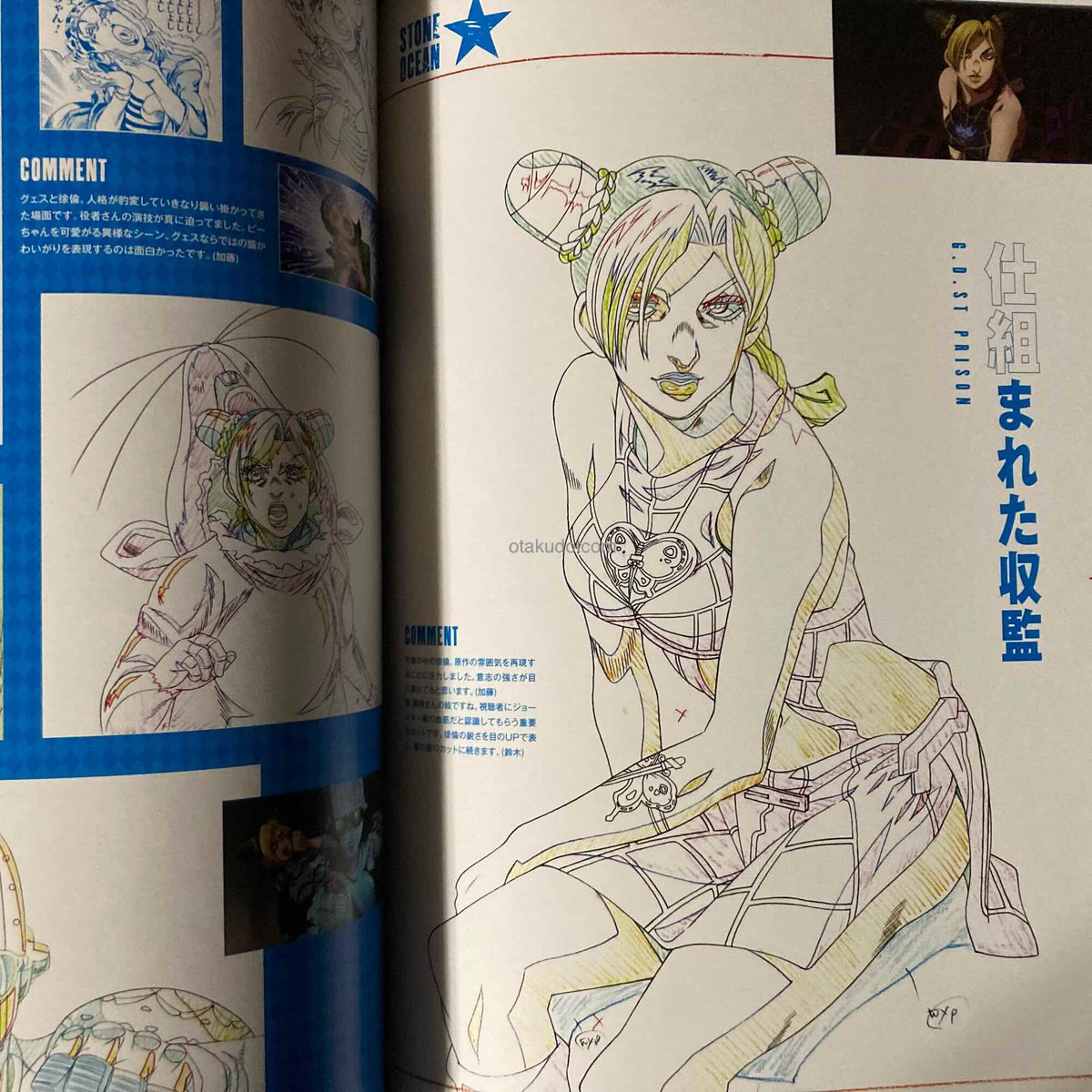 JoJos Bizarre Adventure - TV Anime Original Artworks Book AAA 2