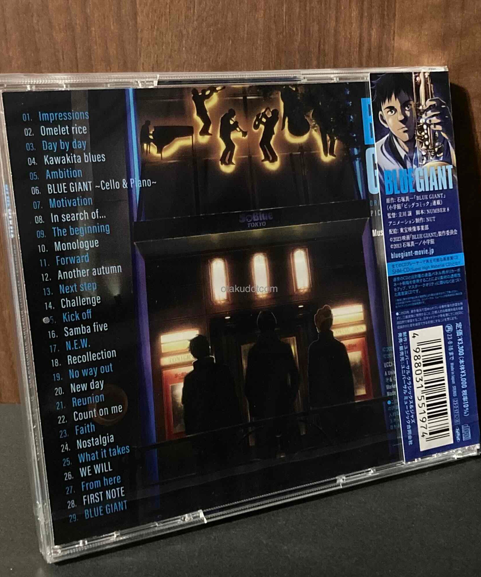 BLUE GIANT ORIGINAL MOTION PICTURE SOUNDTRACK
