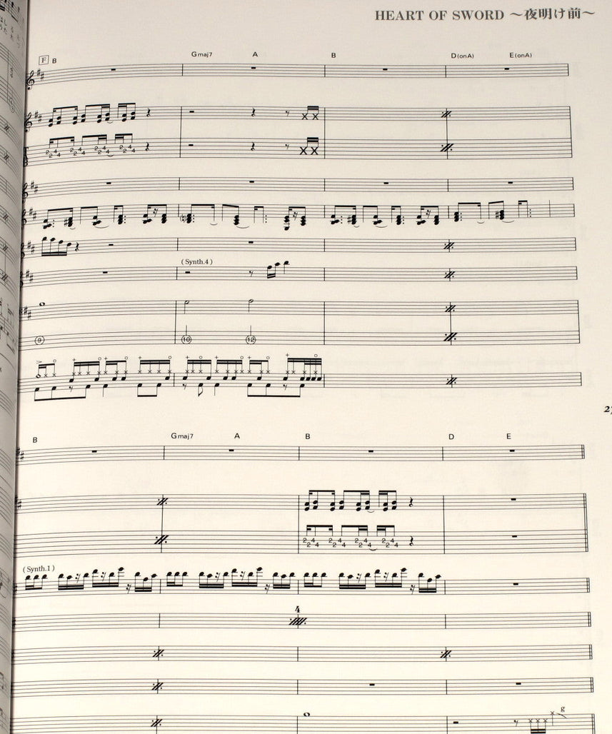 Rurouni Kenshin Band Score Selection