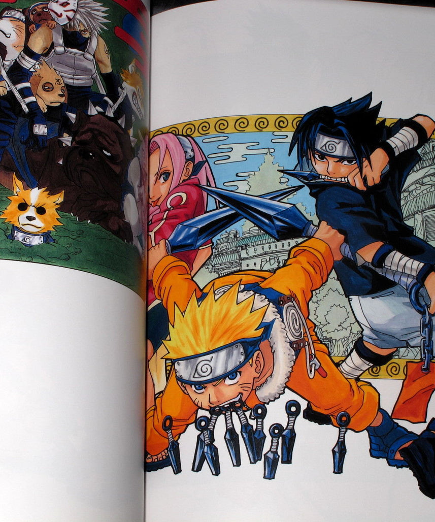Naruto - Uzumaki - Masashi Kishimoto Art Book Japan Ed
