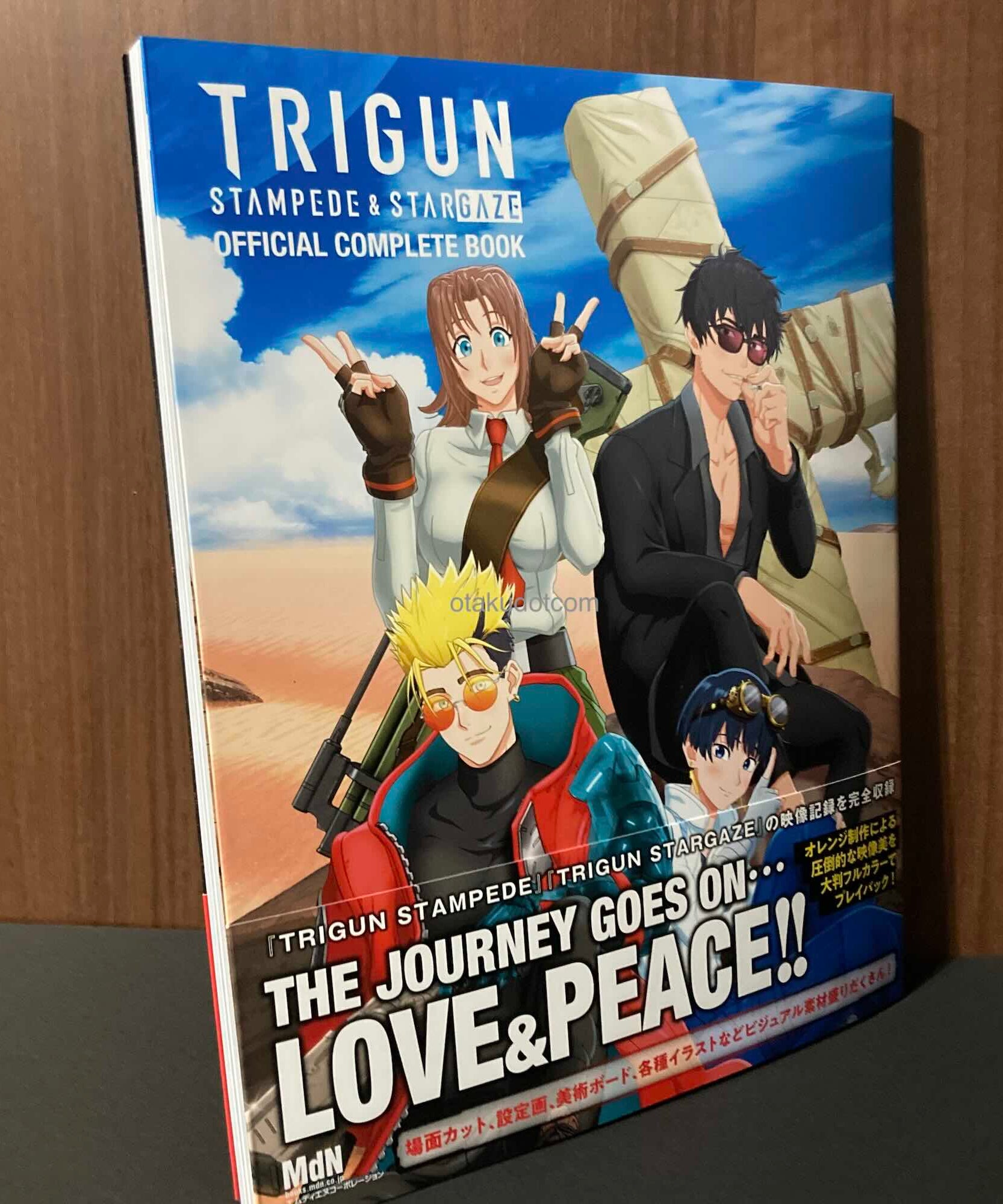 TRIGUN STAMPEDE and  STARGAZE Official Complete Book