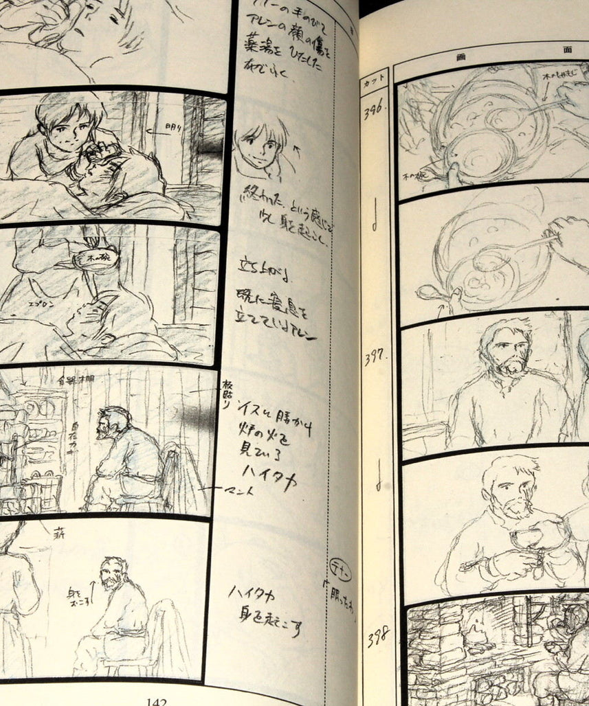 Gedo Senki Tales From Earthsea Storyboard / Conte Book