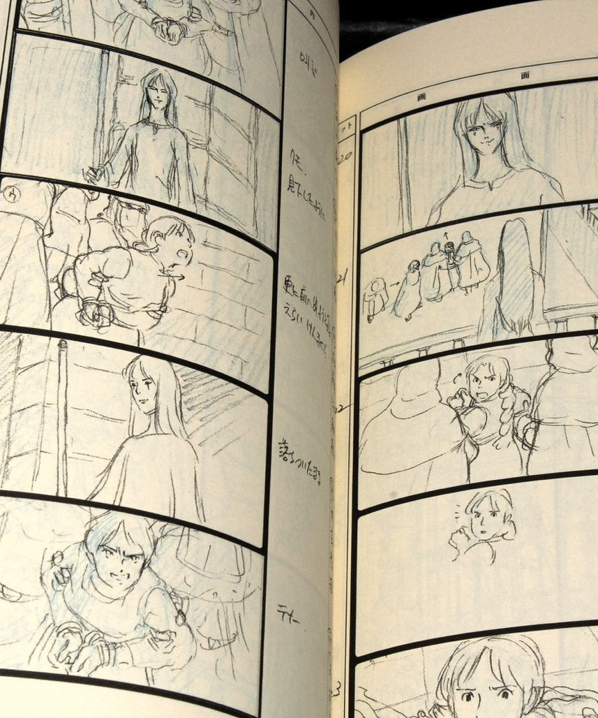 Gedo Senki Tales From Earthsea Storyboard / Conte Book