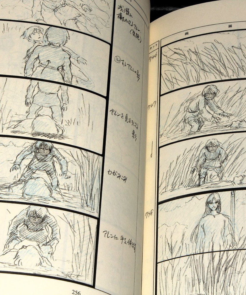Gedo Senki Tales From Earthsea Storyboard / Conte Book