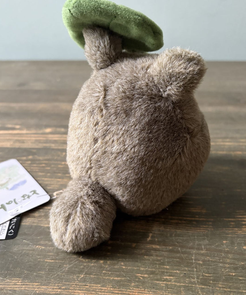 Totoro with Leaf Soft Toy