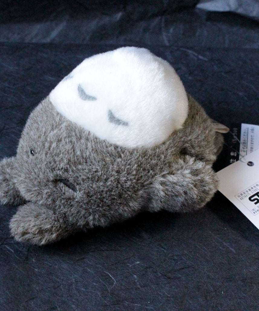 Sleepy Totoro - Small Grey Plush