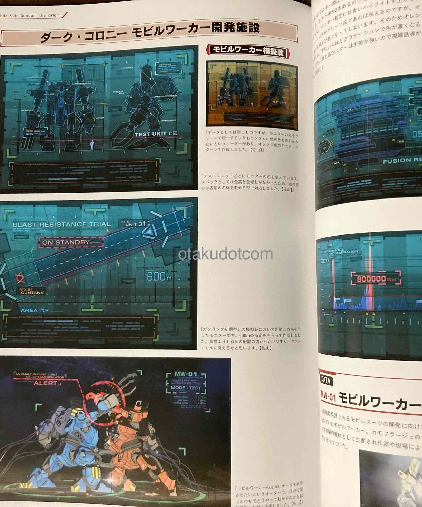 Yoshinori Sayama GUNDAM Display design Artworks