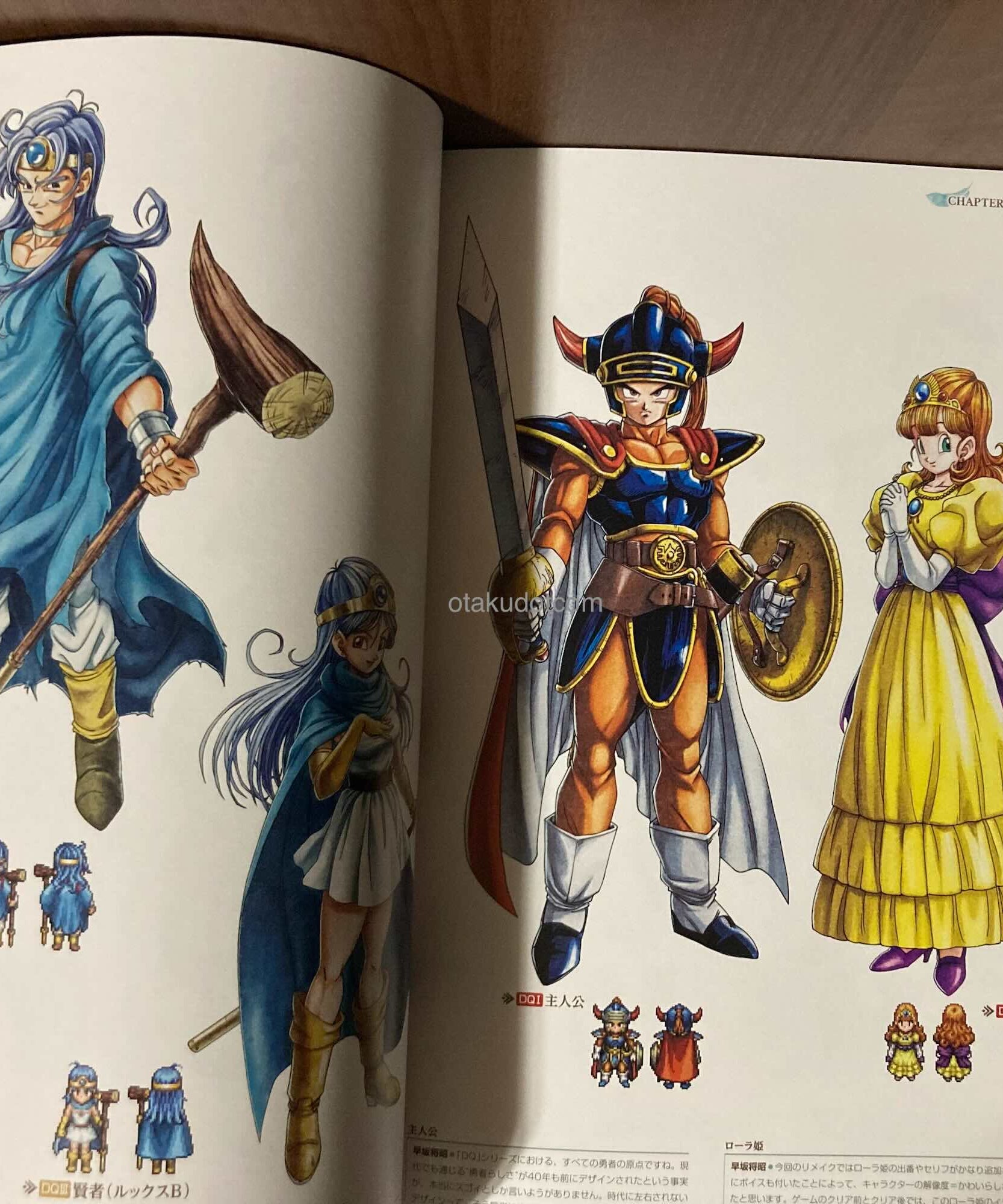 DRAGON QUEST I&II/III ART WORKS The Art of Alefgard