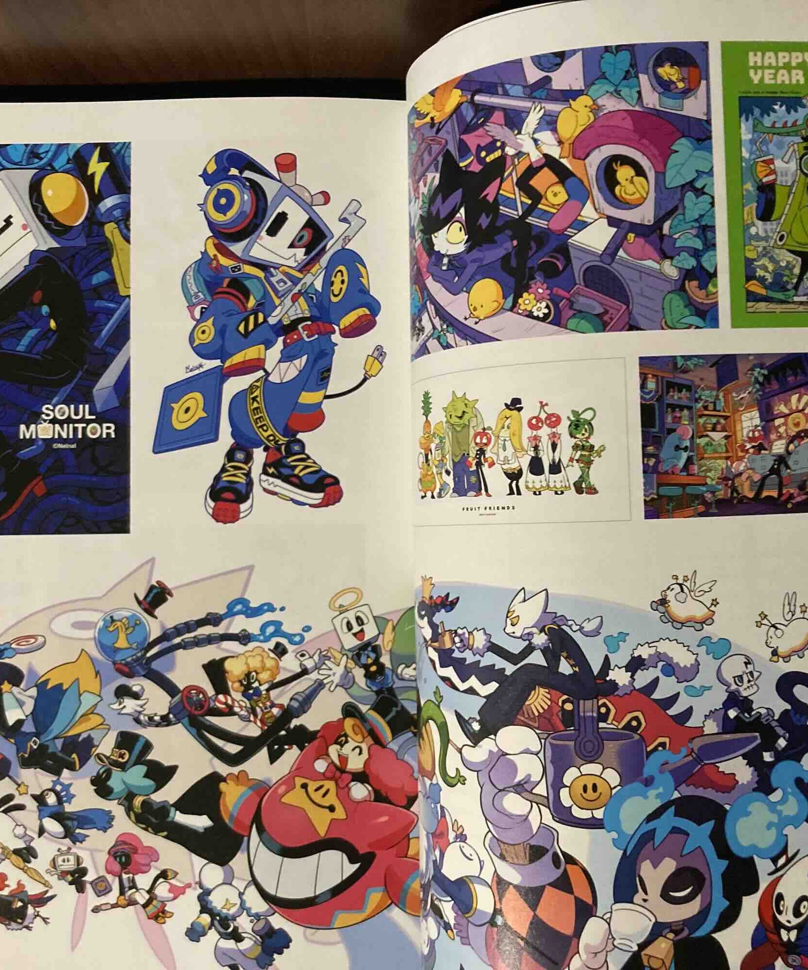 Mutant Friends Nelnal Art Book
