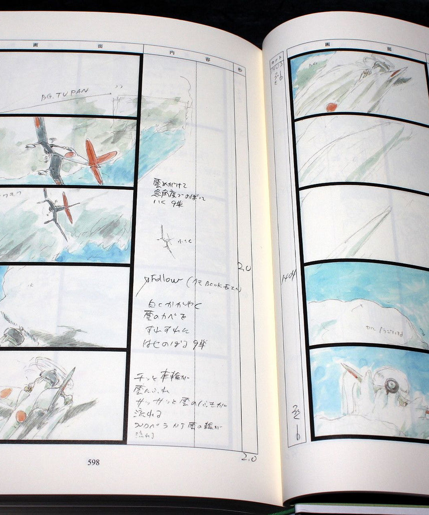 Kaze Tachinu / The Wind Rises - Storyboard / Conte Book