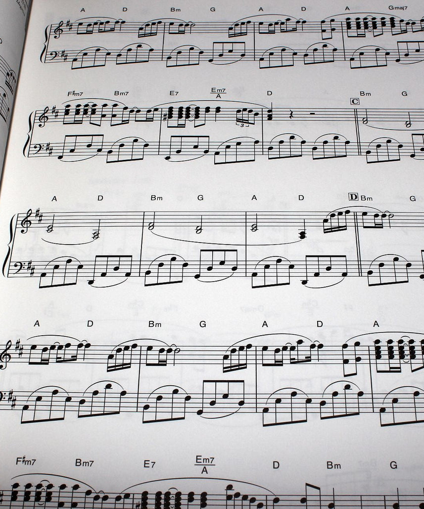 Joe Hisaishi Collection - Piano Solo Music Score Book