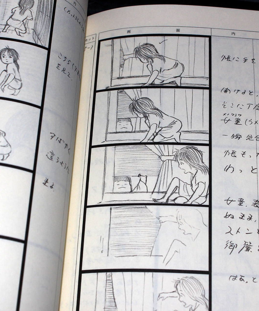The Tale of The Princess Kaguya Conte Storyboard Art Book