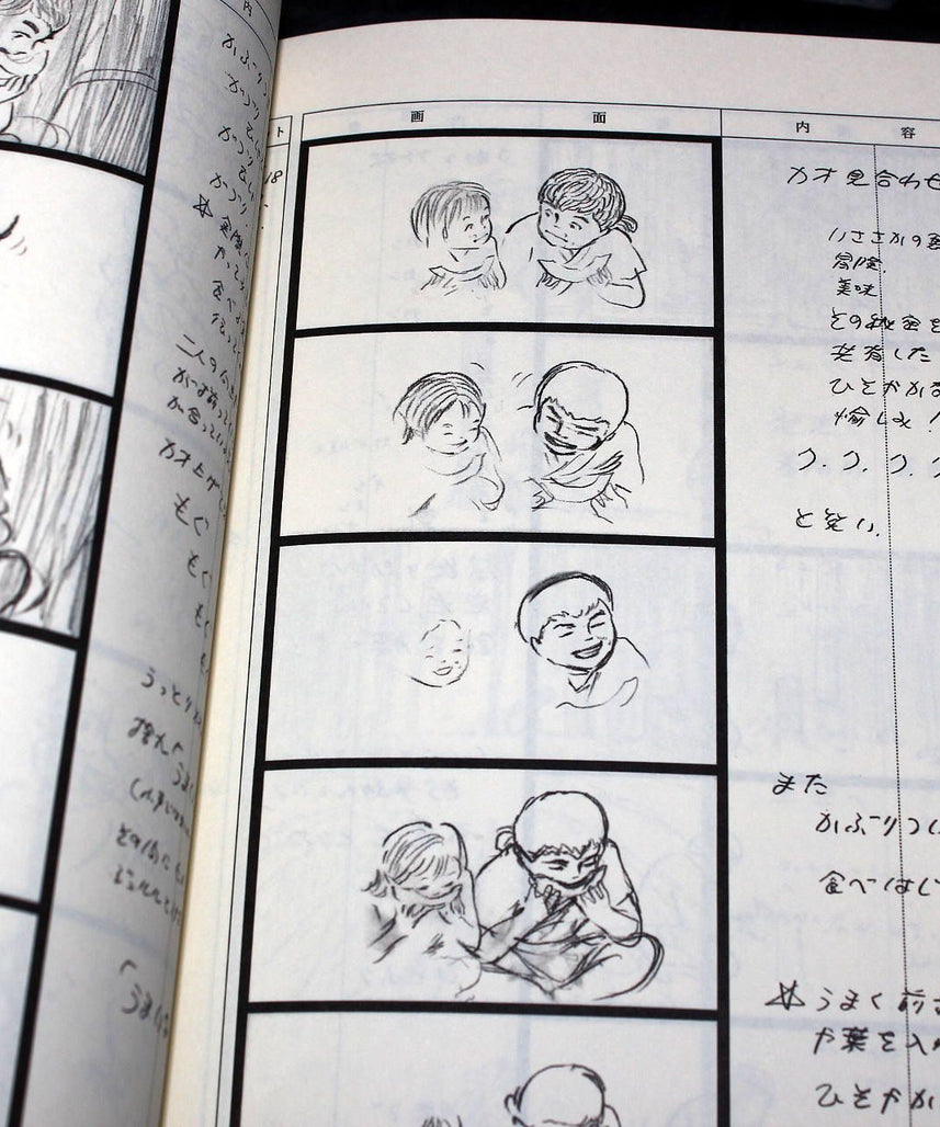 The Tale of The Princess Kaguya Conte Storyboard Art Book