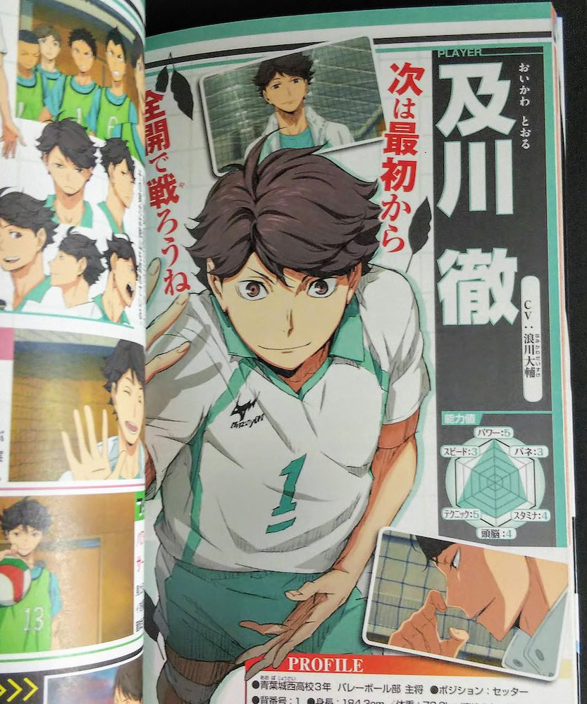 Haikyu Seishun Meikan TV Anime Official Guide Book