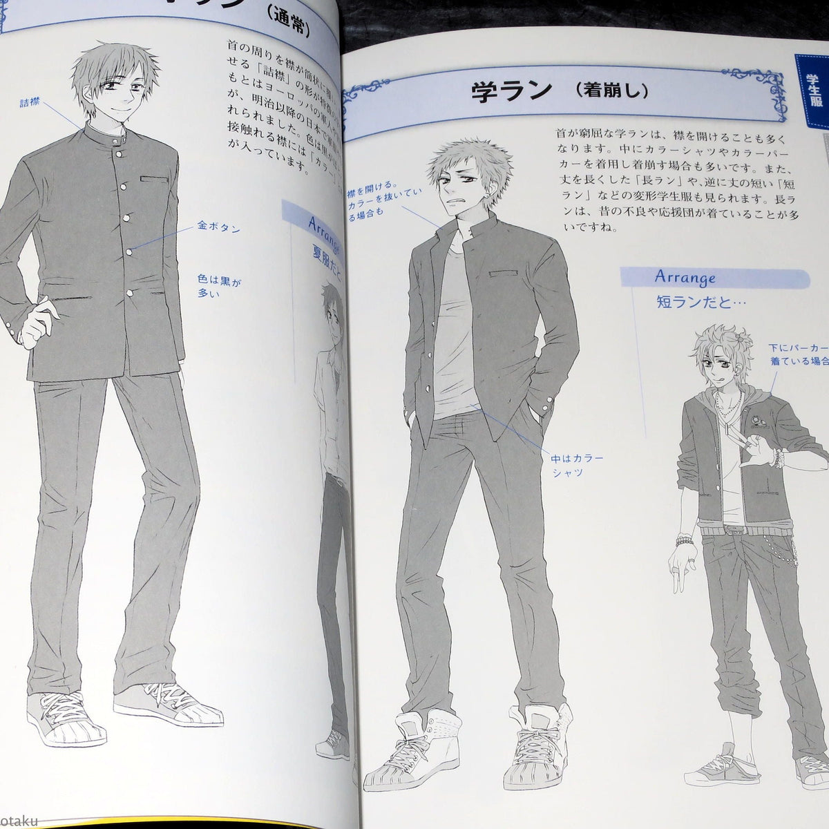 Male Character Clothes and Uniforms - Manga How to Draw Book