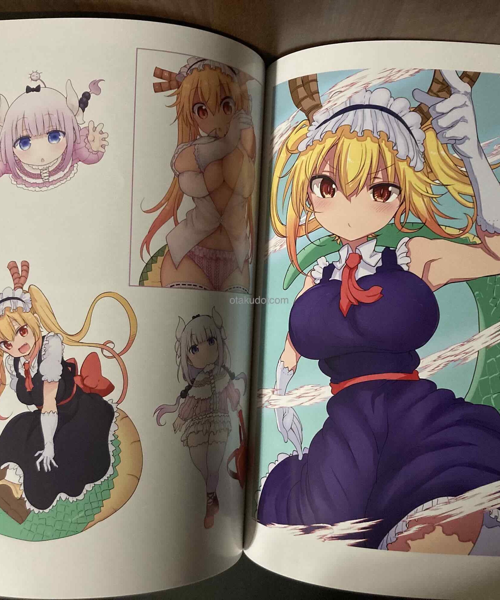MAIDRA COLLECTION - Miss Kobayashi's Dragon Maid Artworks