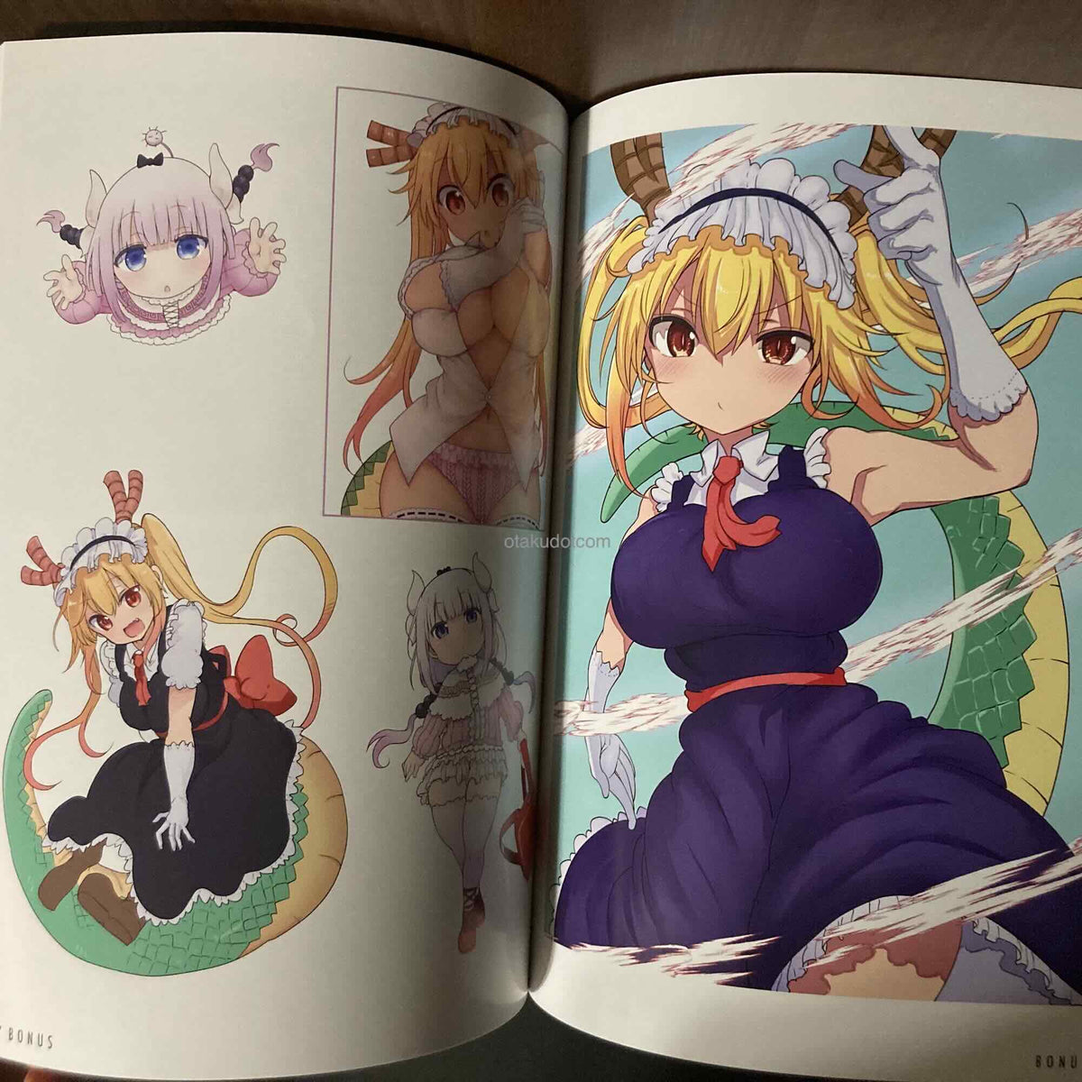MAIDRA COLLECTION - Miss Kobayashi's Dragon Maid Artworks