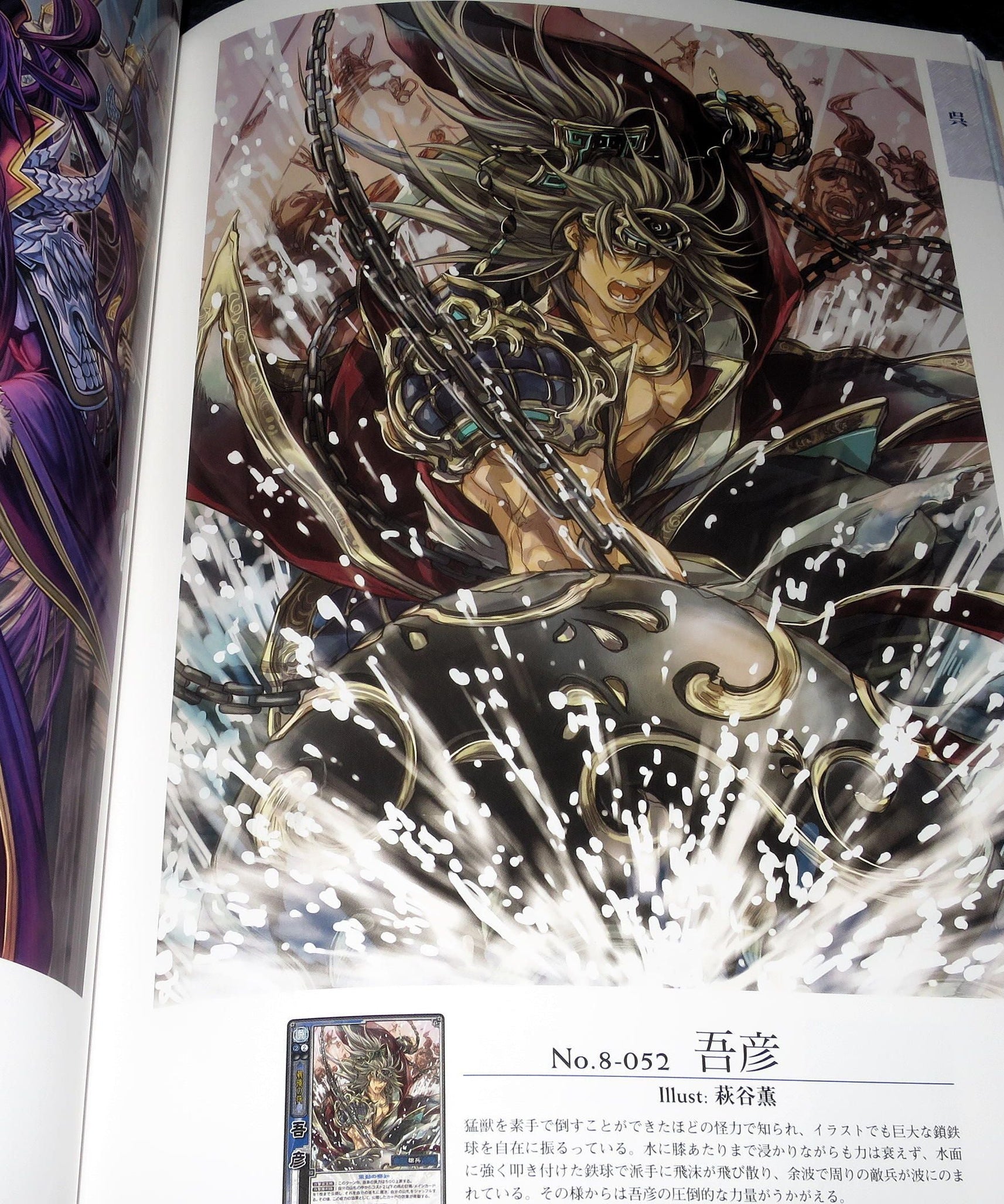Sangokushi Taisen Trading Card Game - Visual Guide Art Book