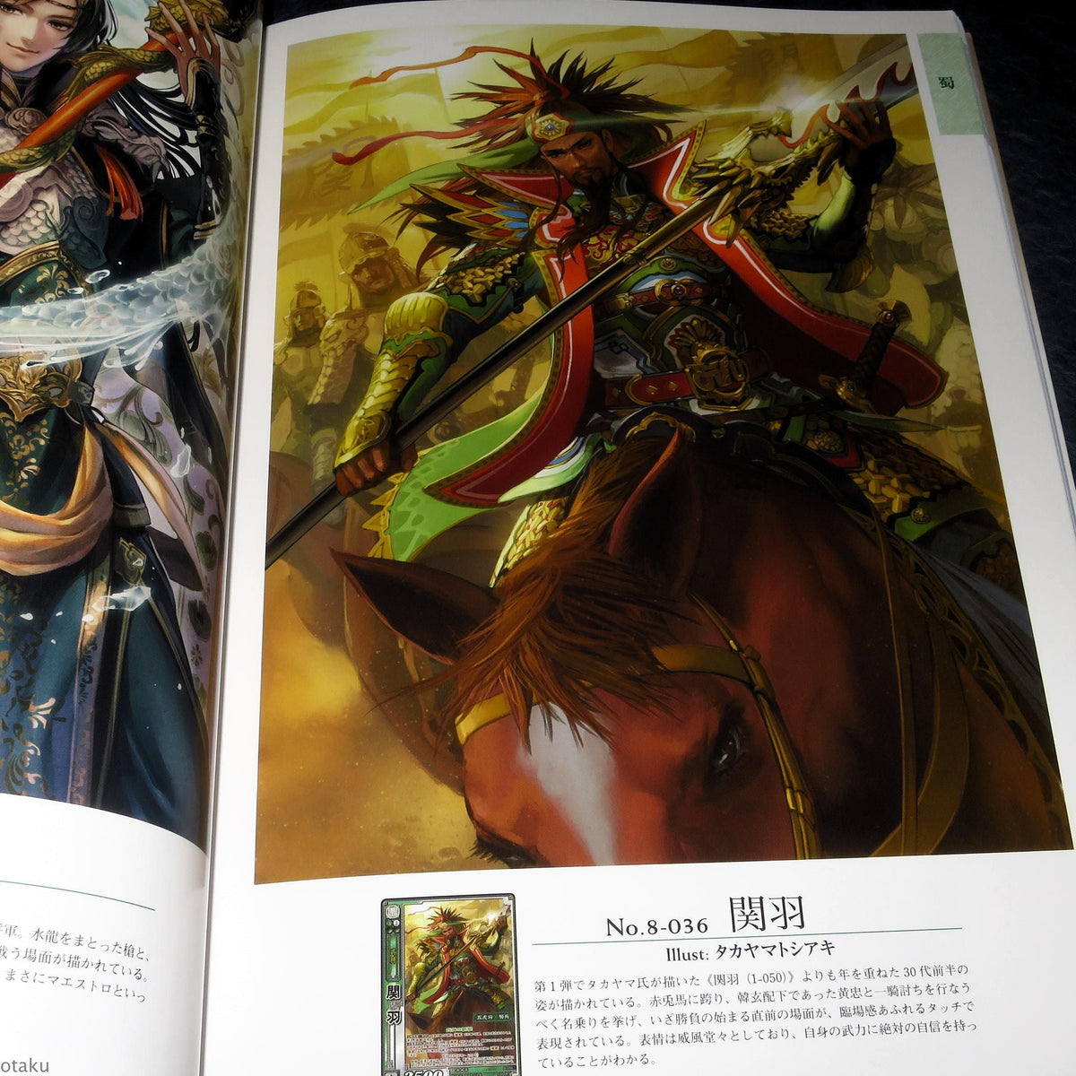 Sangokushi Taisen Trading Card Game - Visual Guide Art Book