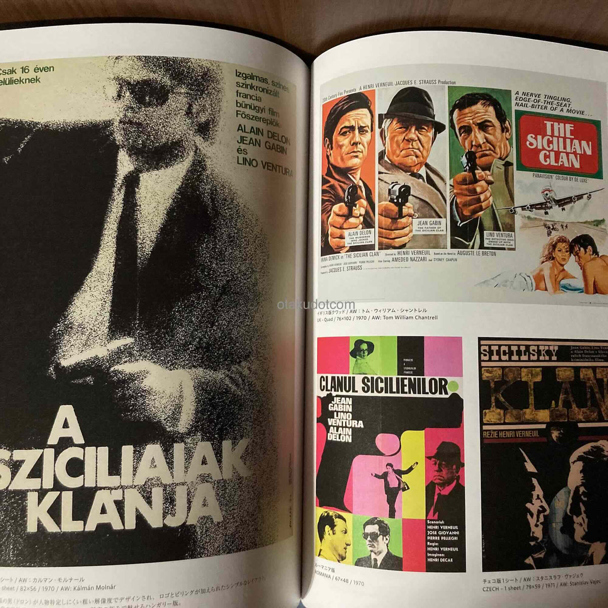 Alain Delon Original Film Poster Collection