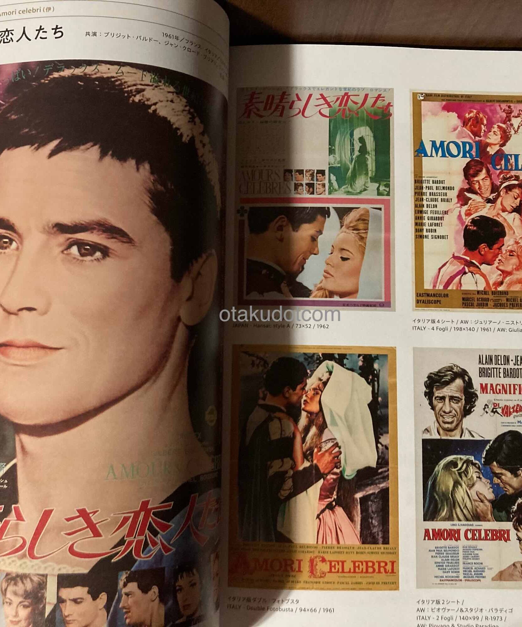Alain Delon Original Film Poster Collection