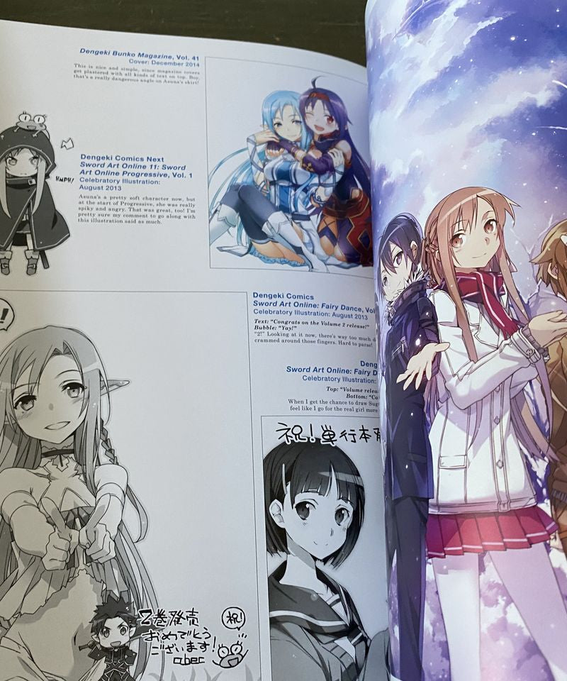 Sword Art Online abec Artworks Wanderers