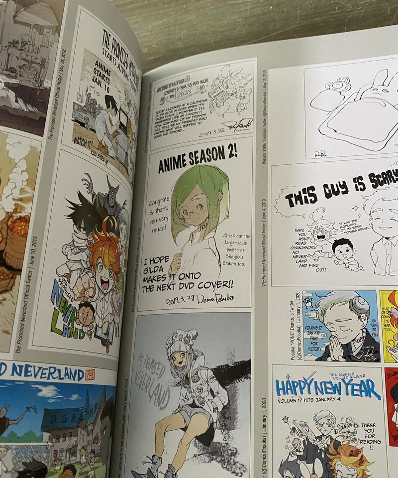 The Promised Neverland: Art Book World