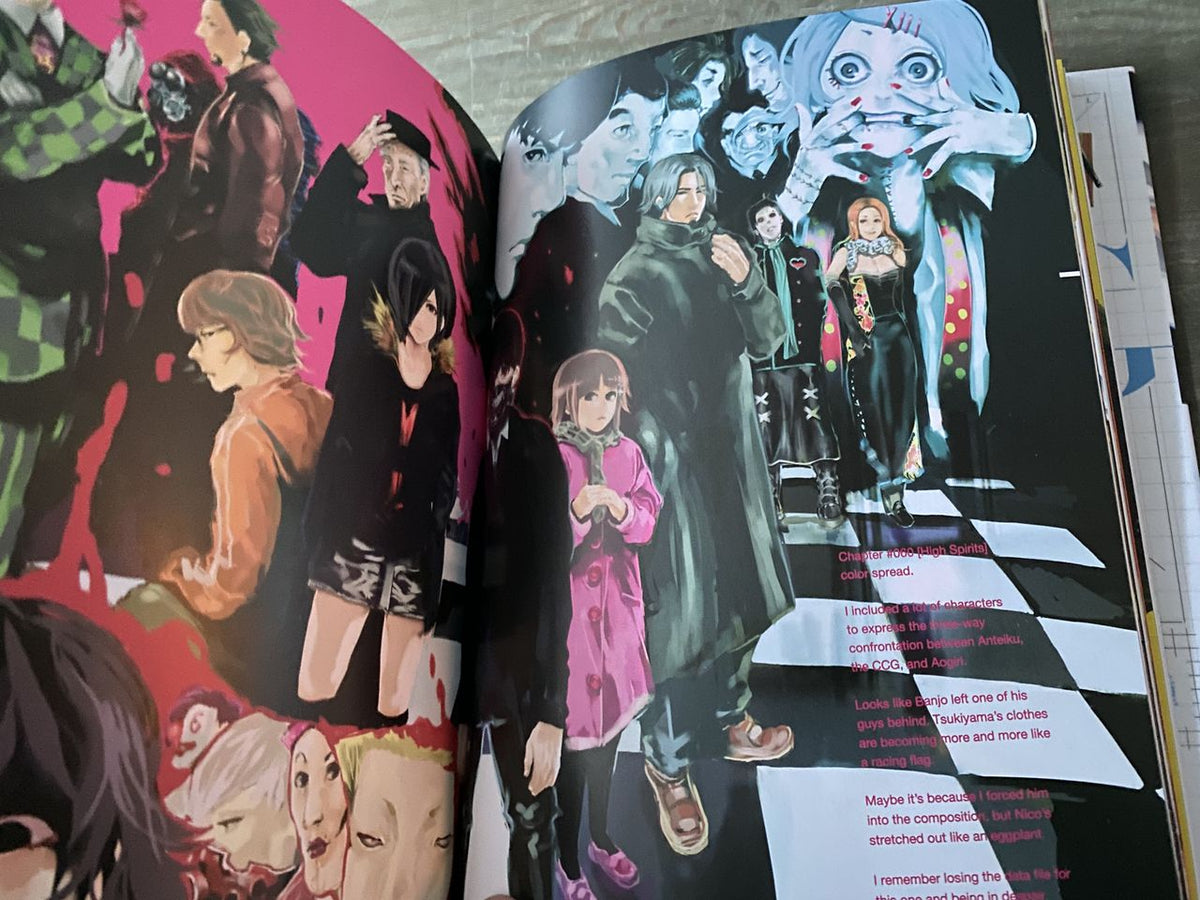 Tokyo Ghoul Illustrations: zakki