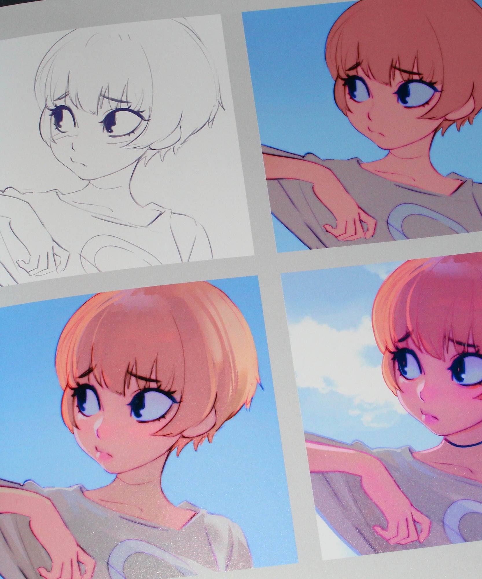Momentary : The Art of Ilya Kuvshinov