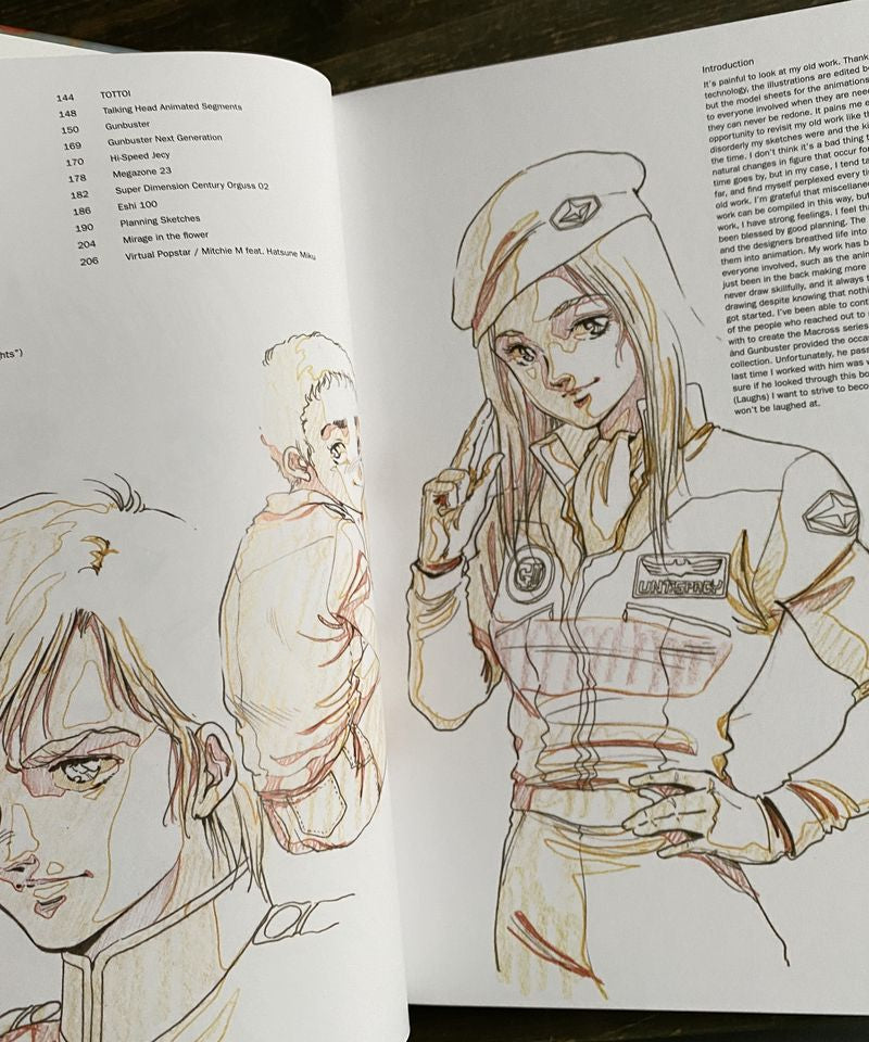 Haruhiko Mikimoto Character Design Archives