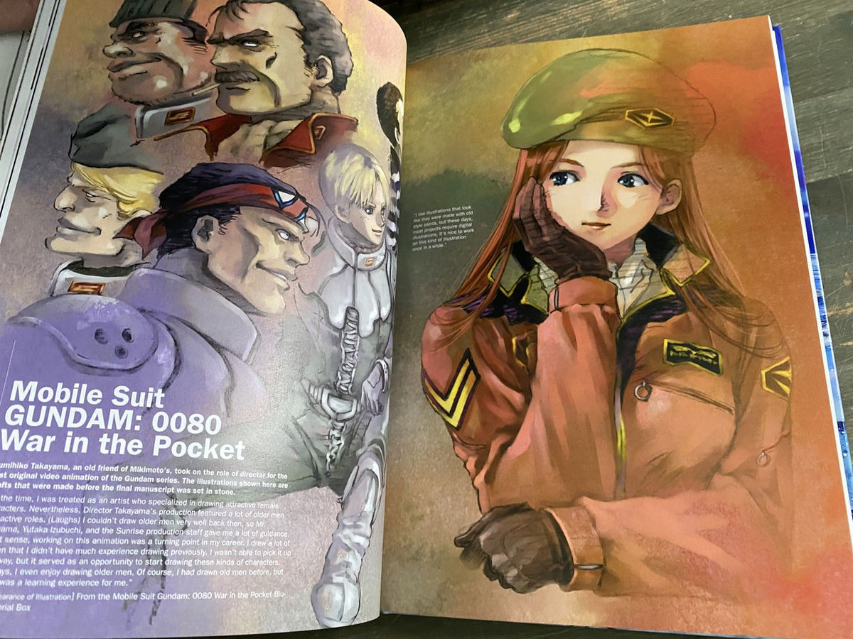 Haruhiko Mikimoto Character Design Archives