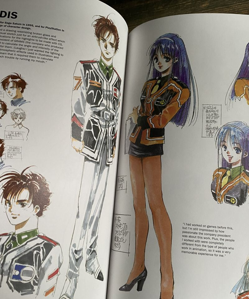 Haruhiko Mikimoto Character Design Archives