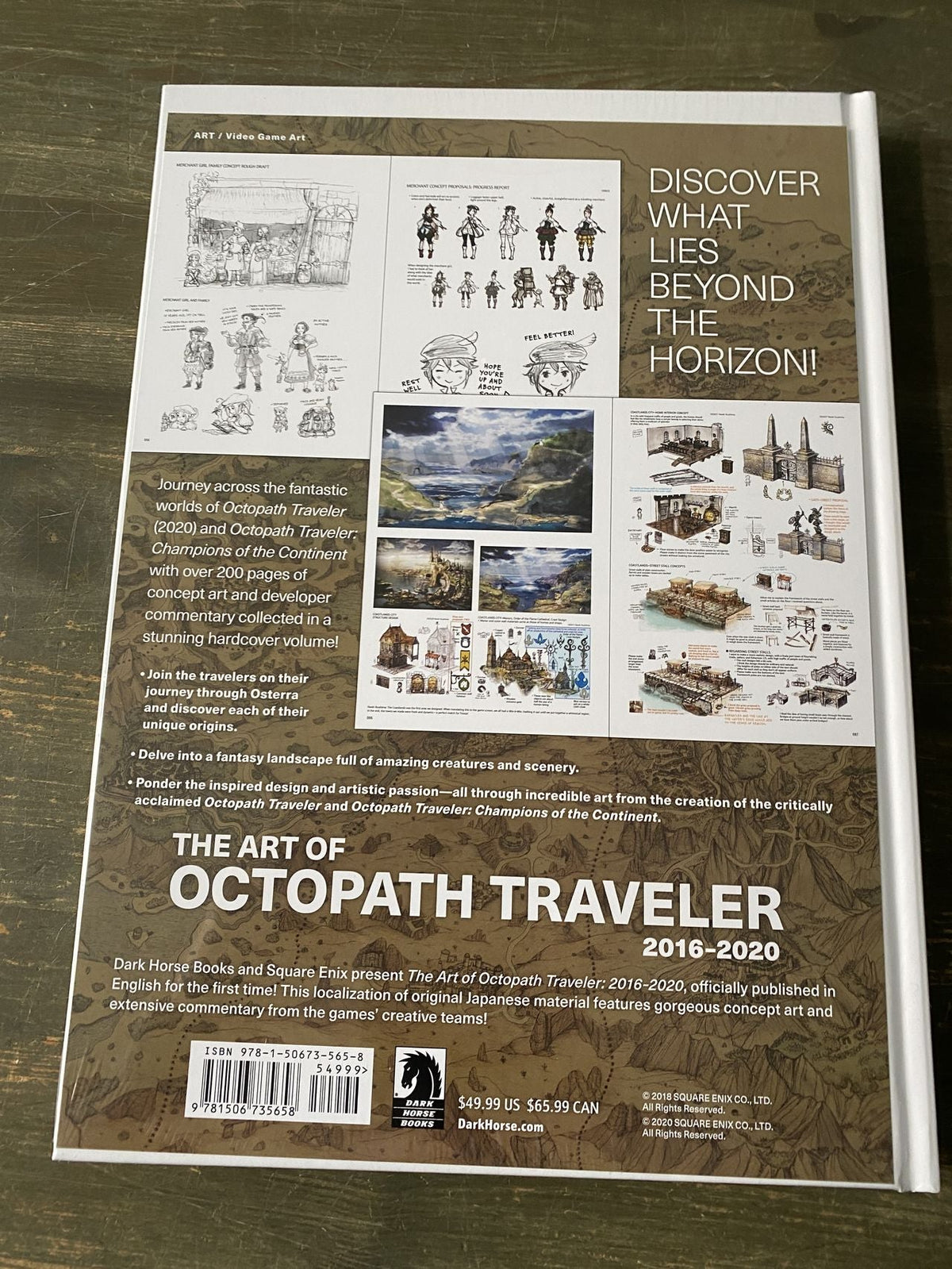 The Art Of Octopath Traveler: 2016-2020