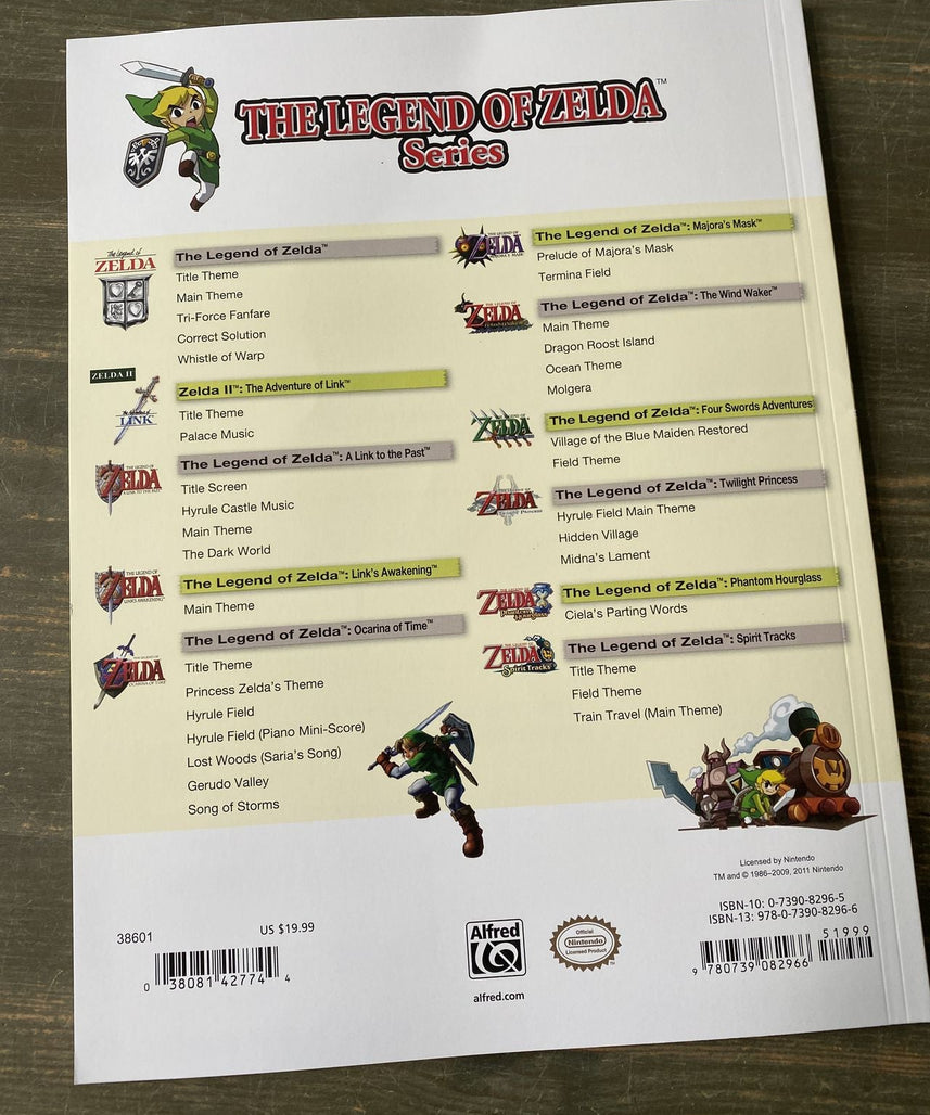 The Legend of Zelda Series for Piano