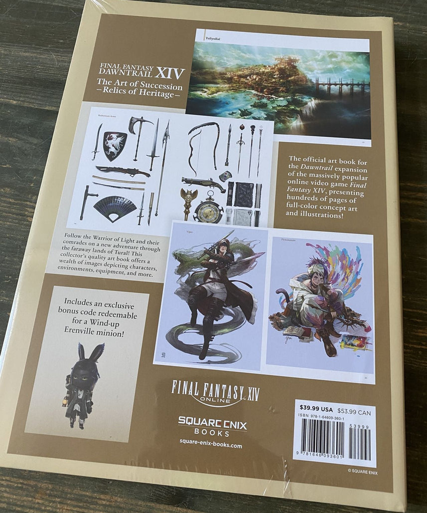 Final Fantasy XIV: Dawntrail - The Art of Succession - Relics of Heritage