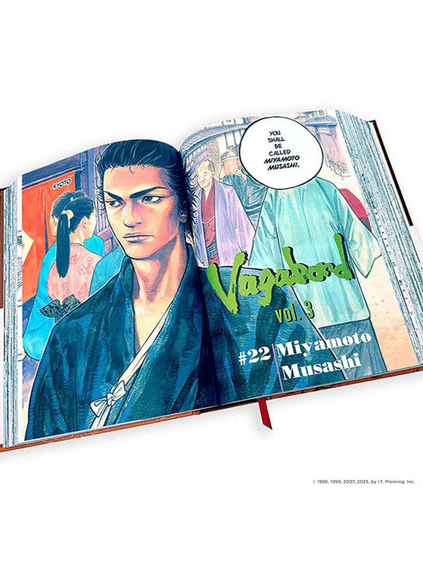 English Manga 'Rurouni' Hardcover Limited Edition Volumes 1-7 Single Auction by Takehiko Inoue Vagabond Definitive Edition, Vol. 1-Vol. 4 Original English Rare Edition