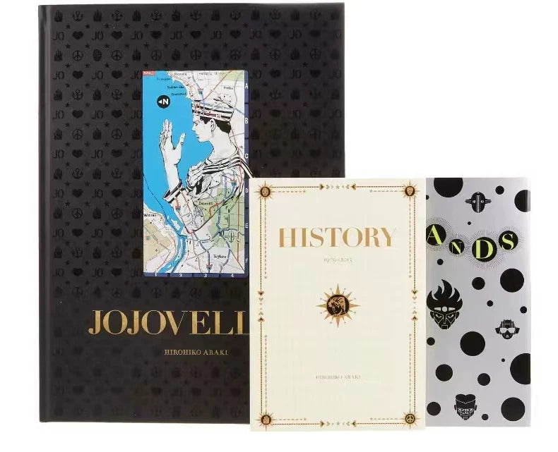 [Spot] JOJOVELLER ART BOOK JOJO'S BIZARRE ADVENTURE ARAKI HIKO STAND BOOK HISTORY BOOK ART BOOK SET BOOK