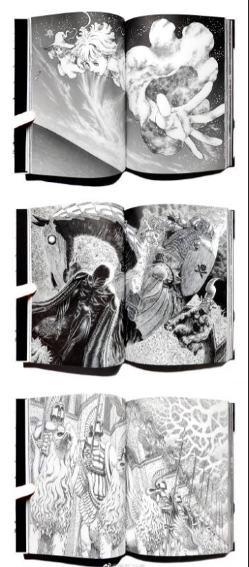 THE ARTWORK OF BERSERK Kentaro Miura's Paintings Legend of the Sword Wind Imprinted Warrior Warrior
