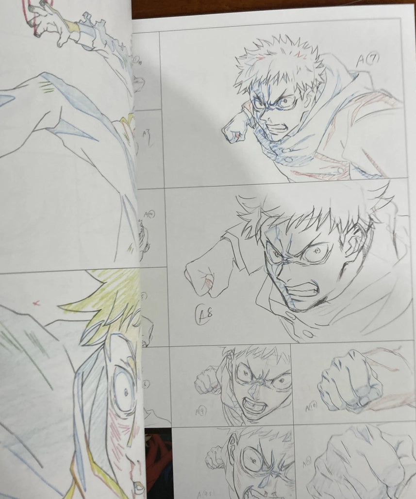 Jujutsu Kaisen Key Animation Art Collection Vol. 0-4