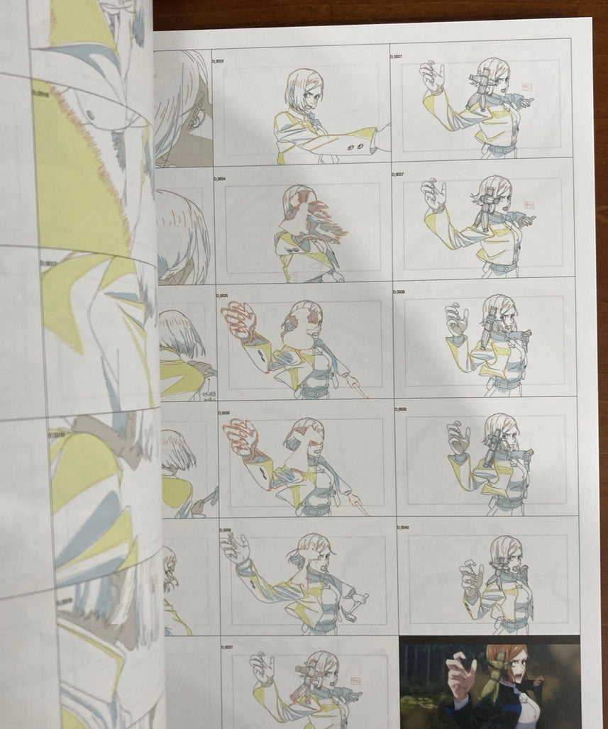 Jujutsu Kaisen Key Animation Art Collection Vol. 0-4